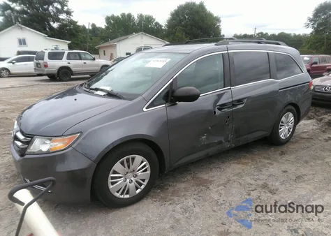 2015 Honda Odyssey Lx z USA, uszkodzony, nr VIN 5FNRL5H20FB115905